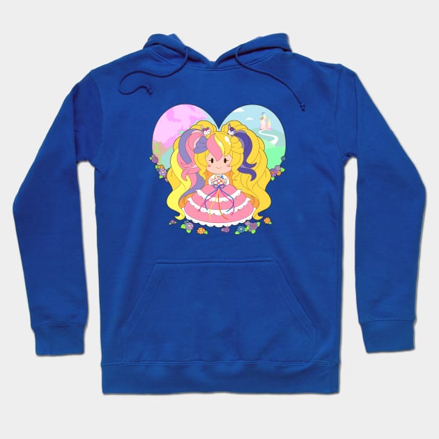 Little Lady Lovely Locks Hoodie by geneight